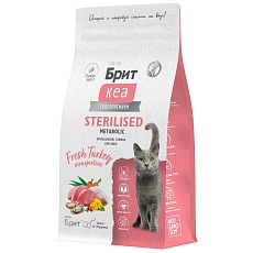 Брит Кеа Cat Sterilised Metabolic (Индейка)